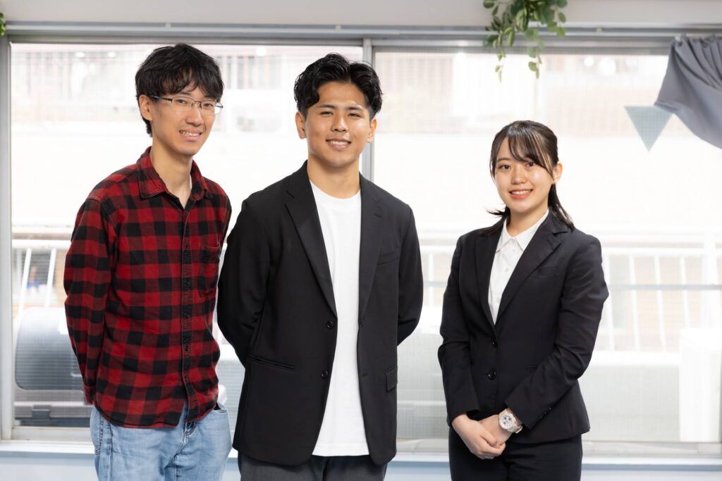 エンジニアの集合写真